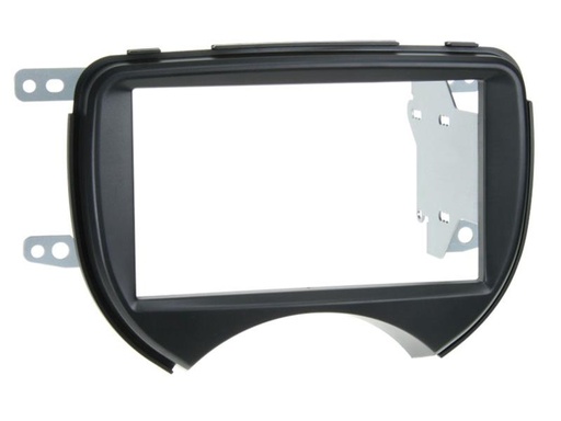 [381210-03-2] 2-DIN Paneel Nissan Micra 2010-2013 Kleur: Zwart