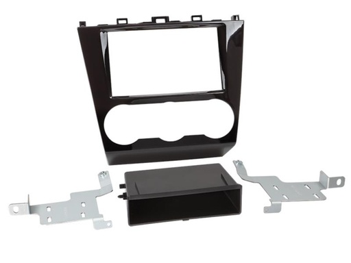 [281296-09-1] 2-DIN Paneel met pocket Subaru Forester 2015-2018 Kleur: Piano Zwart