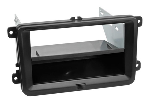 [281320-30-1] 2-DIN Paneel met pocket Seat - Skoda - Volkswagen Kleur: Zwart