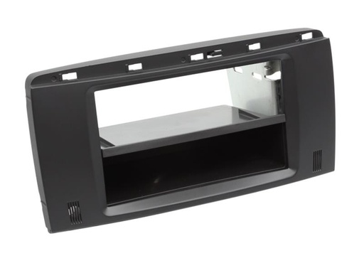 [281190-35] 2-DIN Paneel Mercedes Benz R-Klasse met Pocket 2006-2012 Kleur: Zwart