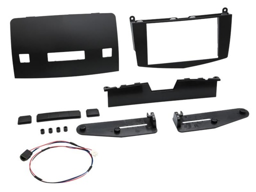 [381190-32-2] 2-DIN Paneel Mercedes Benz C-Klasse W204 2007-2011 Kleur: Zwart