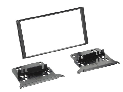 [381178-13] 2-DIN Paneel Kia Sorento 2006-2009 Kleur: Zwart