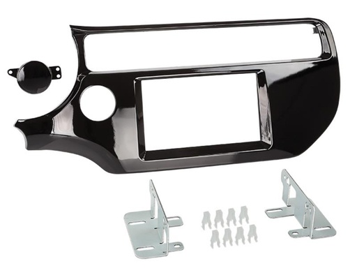 [381178-38-1] 2-DIN Paneel Kia Rio 2015-2017 Kleur: Piano Zwart