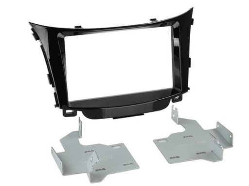 [381143-32] 2-DIN Paneel Hyundai I30 2012-2016 Kleur: Piano Zwart