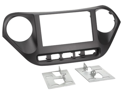 [381143-13-1] 2-DIN Paneel Hyundai i10 2013-2019 Kleur: Zwart