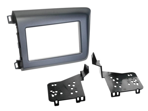 [381130-15] 2-DIN Paneel Honda Civic 2012-2019 Kleur: Grijs