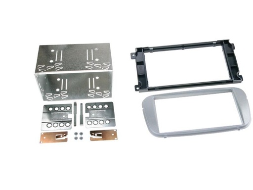 [381114-19-2] 2-DIN Paneel Ford Focus/ Galaxy/ Mondeo/ S-Max/ Kuga Kleur: Zilver