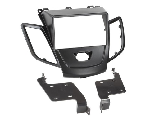 [381114-20-1] 2-DIN Paneel Ford Fiesta zonder Multifunctioneel display 2008-2013 Kleur: Zwart