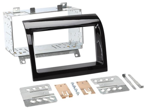 [381094-27] 2-DIN Paneel Fiat Ducato - Citroën Jumper - Peugeot Boxer - Kleur: Piano Zwart