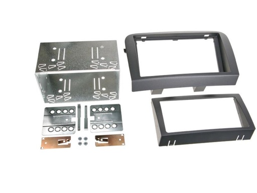 [381094-24] 2-DIN Paneel Fiat Croma 2005-2010 Kleur: Anthracite