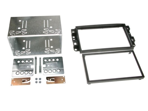 [381087-01] 2-DIN Paneel Chevrolet Epica/ Aceo/ Captiva - Hummer H2 Kleur: Zwart