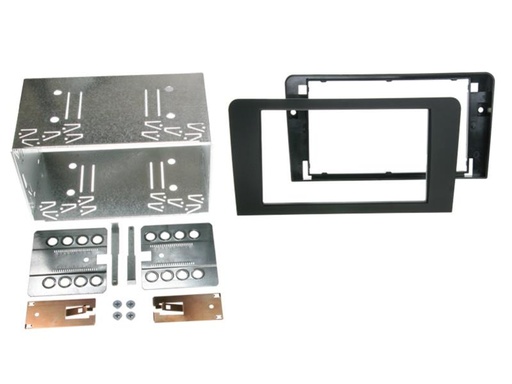 [381320-14-1] 2-DIN Paneel Audi A3 (8P / 8PA) 2003-2012 Kleur: Zwart