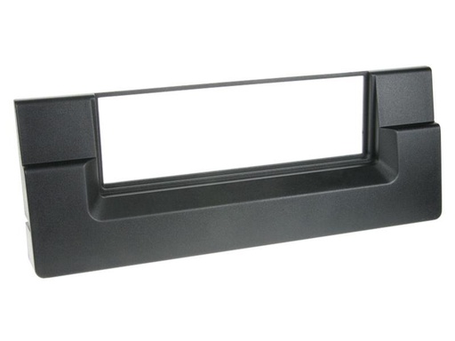 [281020-06] 1-DIN Paneel BMW 5-Serie (E39) / X5 (E53) Kleur: Zwart