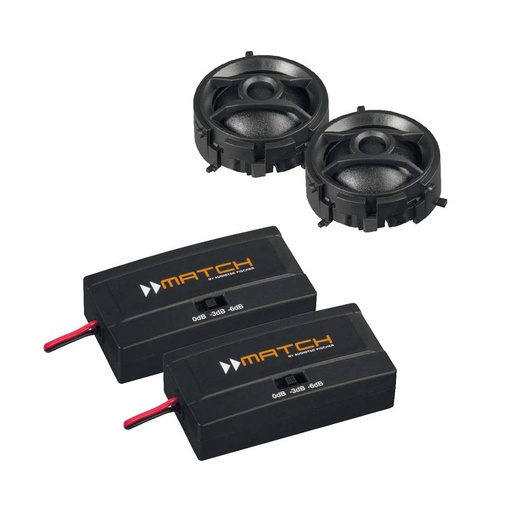 [MAUPT1MBFRT] MATCH UP T1MB-FRT - Tweeter UPGRADE kit voor Mercedes voortuigen